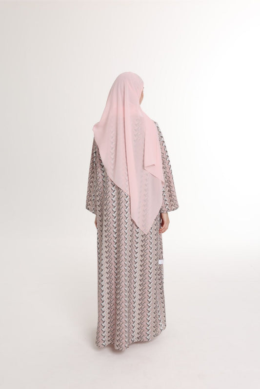 عباية ميسوني بيبي بينك سادة